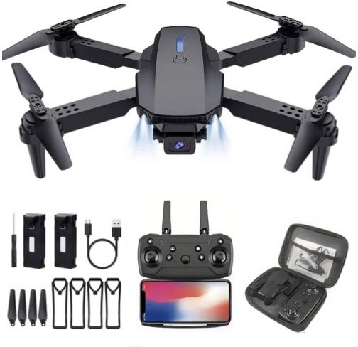 Luftrix E88 Pro Wide Angle Drone DDR2 2 GB NVIDIA Chipset 0 bit 0 MHz Graphics Card-image-0