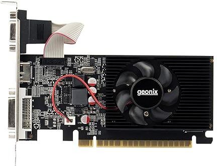 GEONIX GEFORCE GT 730LP 4GB DDR3 Graphic Card DDR3 4 GB NVIDIA Chipset 128 bit 1333 MHz Graphics Card