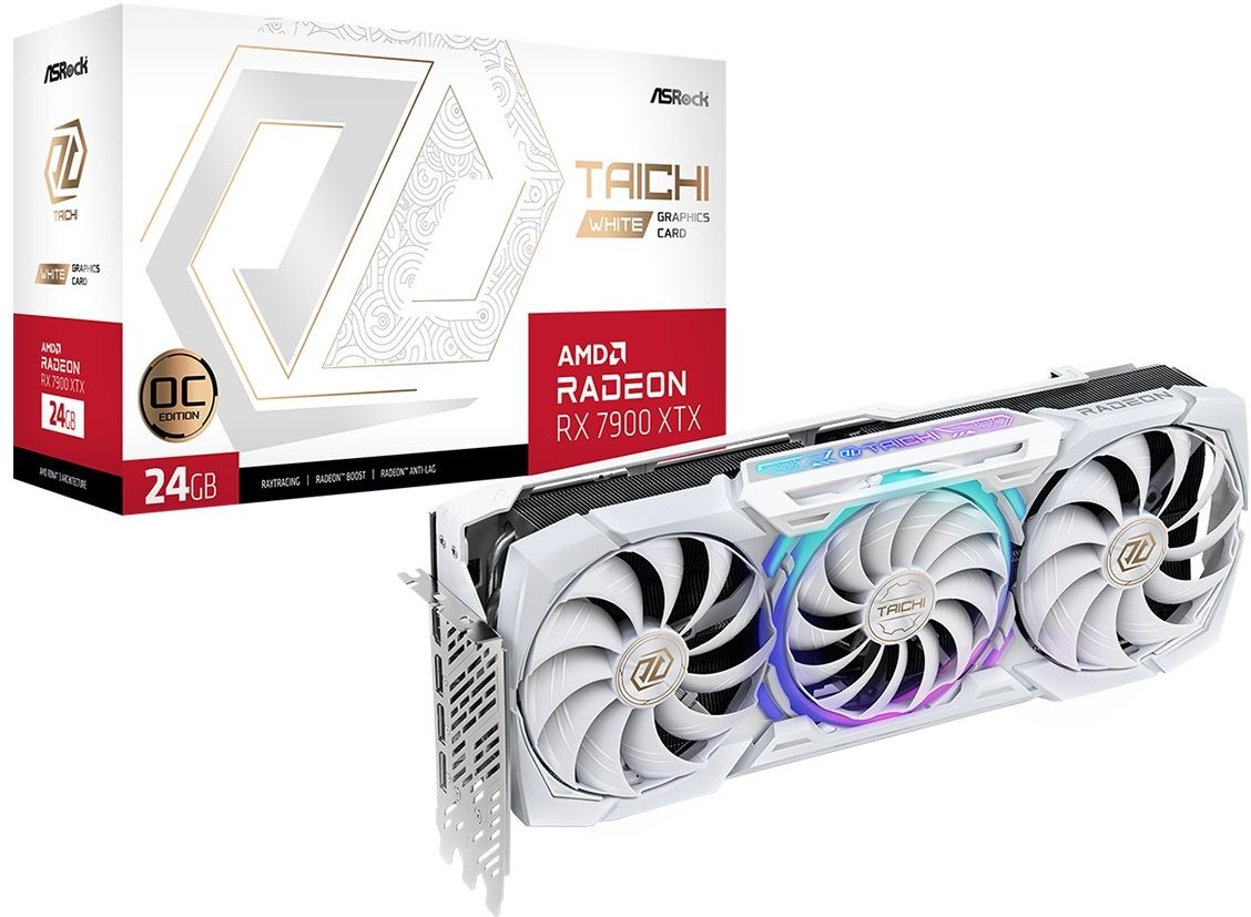 ASRock RX 7900 XTX GDDR6 24 GB AMD Radeon Chipset 384 bit 2680 MHz Graphics Card