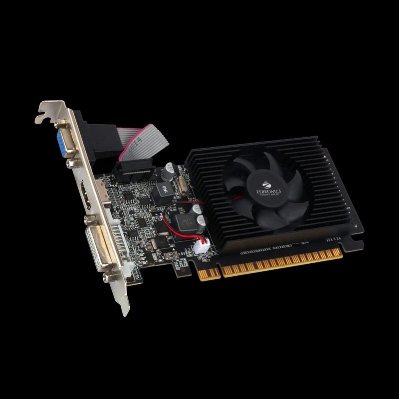 ZEBRONICS Zeb GT 610 2 GD3 DDR3 2 GB NVIDIA Chipset 64 bit 1000 MHz Graphics Card-image-16