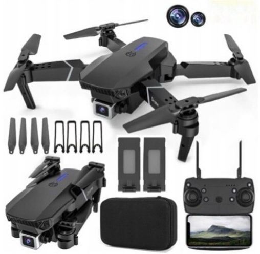 NimbusX E88 Pro 4K Camera WiFi Drone with Smart Return & 3D Flips DDR2 2 GB NVIDIA Chipset 0 bit 0 MHz Graphics Card-image-17