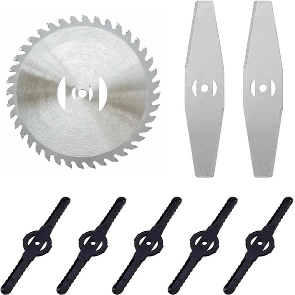 serplex Grass Trimmer Blades Head Set Alloy Plastic Blades Corded & Cordless Grass Trimmer-picture-22