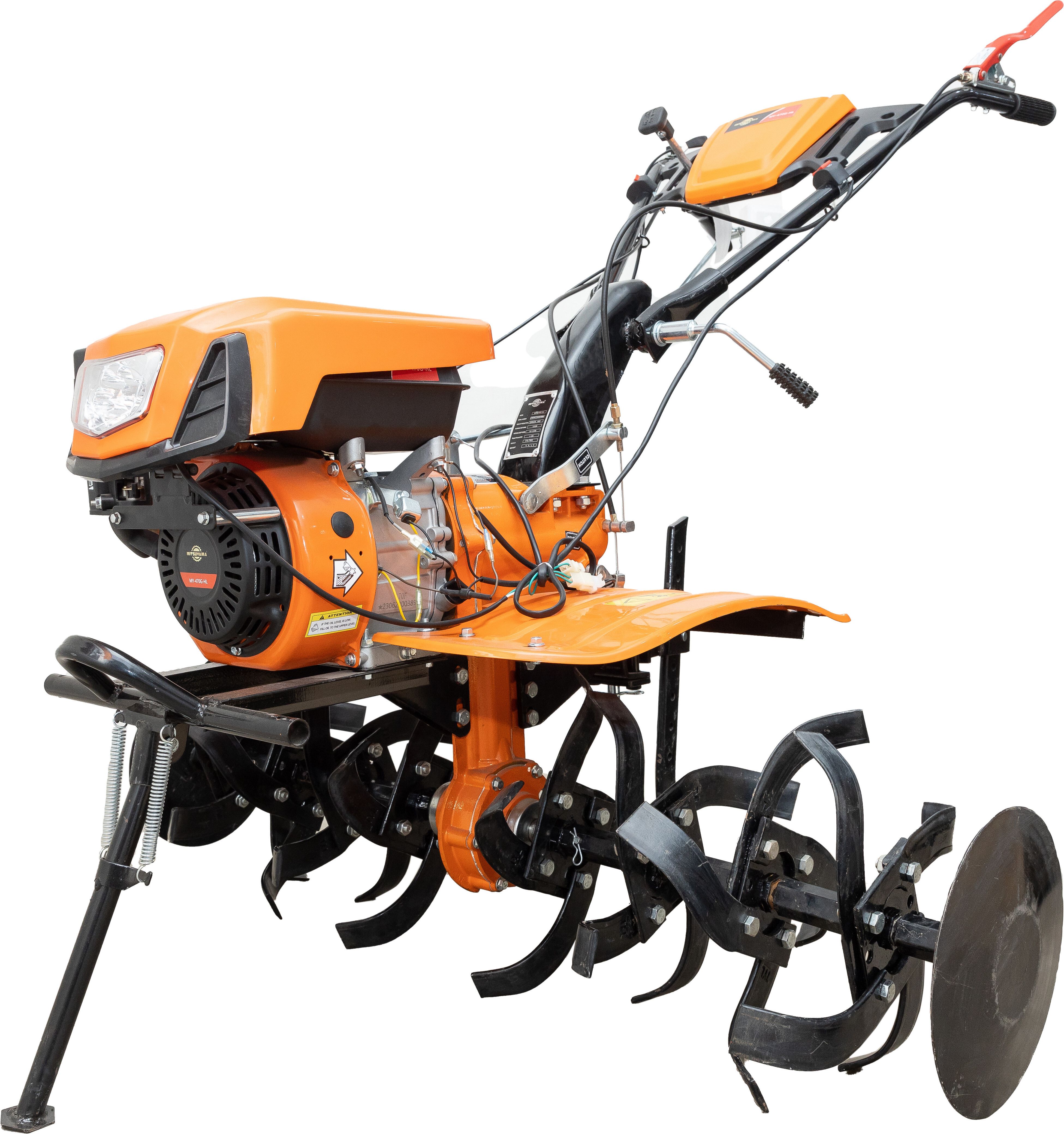 gscpt MITSUYAMA 7 HP 4 Stroke Power Weeder |Cultivator | with AIR Cooled Petrol Engine Fuel Grass Trimmer-picture-11