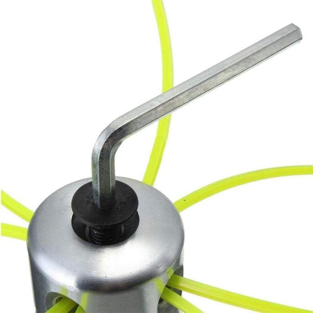 Aluminium Tap and Go For Brush Cutter Head 4 line Trimmer Head (Pack Of 3) Cordless Grass Trimmer-image-41