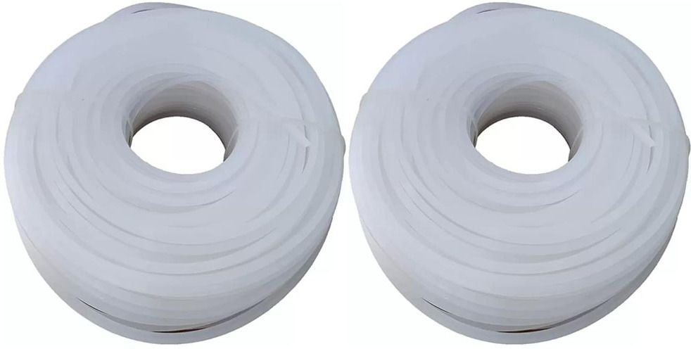 3mm Round Shape 50 Meter Nylon Grass Trimming Cord / Rope Pack of 2 for Corded & Cordless Grass Trimmer-image-11