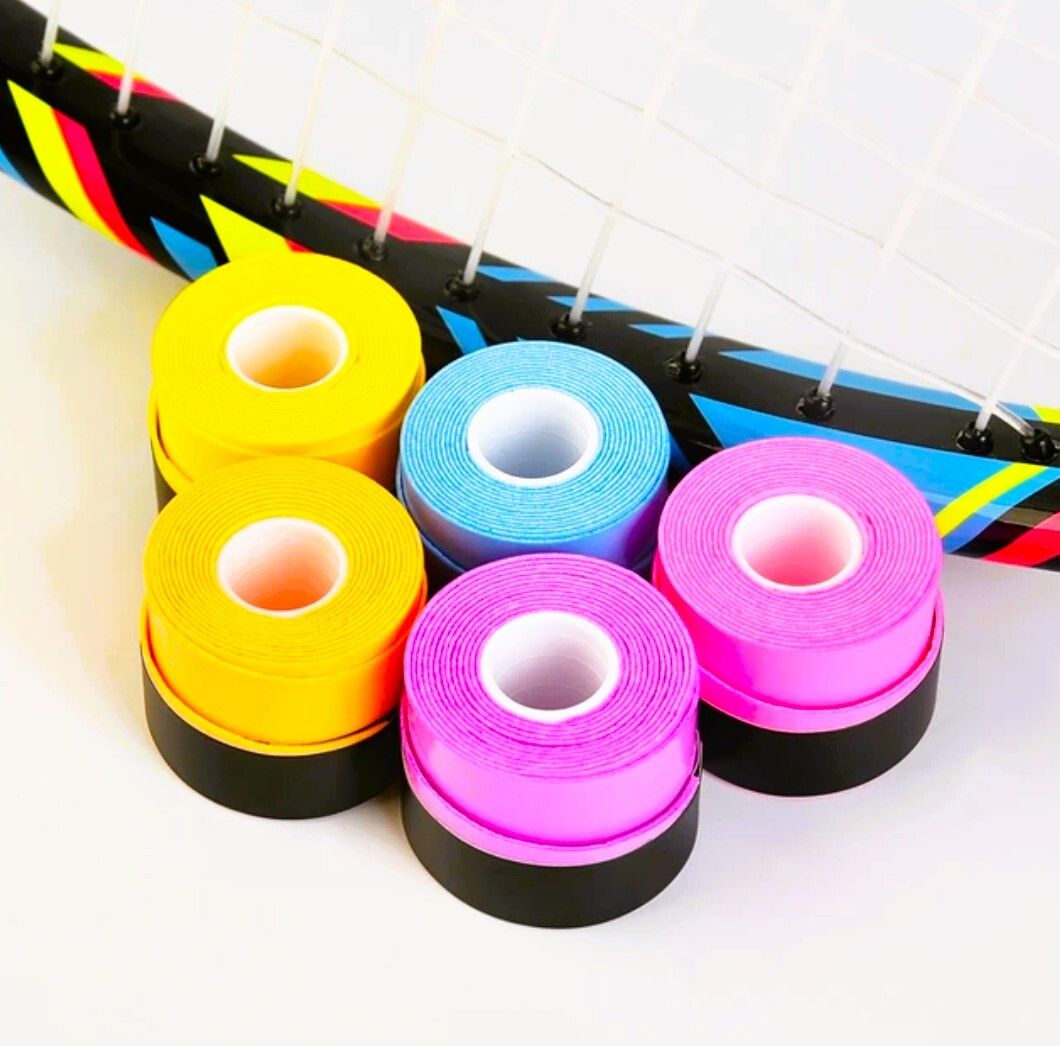 Pack of 5 Super Grap Tennis Badminton Squash Racket Grip Smooth Tacky