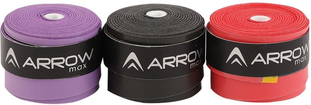 PROFESSIONAL DOTTED RACKET GRIP / PACK OF 3 Super Tacky