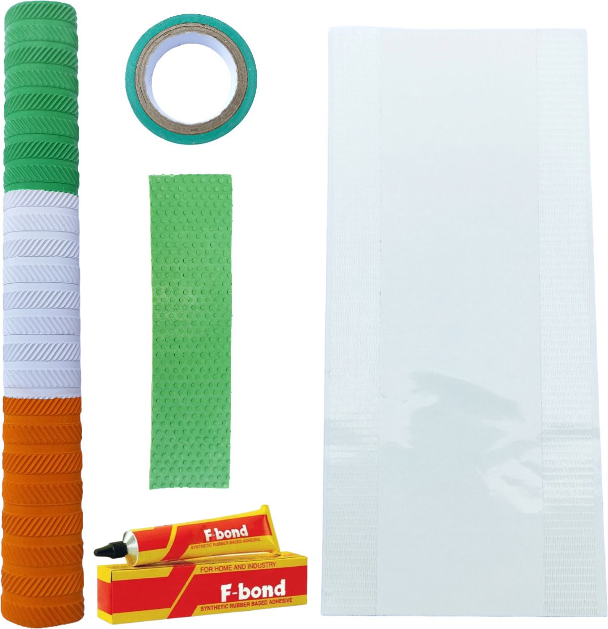 raigen Tricolour Bat Grip, G.Toe Guard, G.Tape, 2-Sided Fiber Bat Tape Sheet & Adhesive Chevron-picture-28
