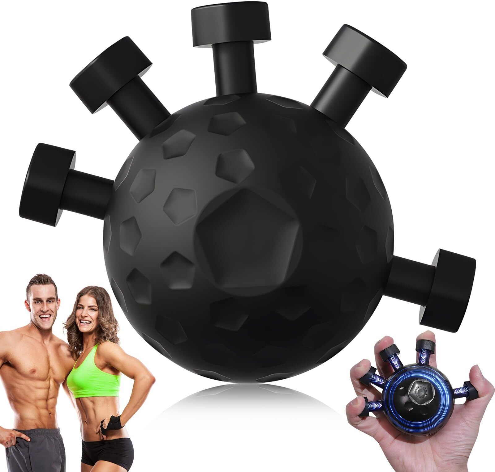 forgeog Hand Grip Exercise Ball for Finger, Hand Wrist-picture-33