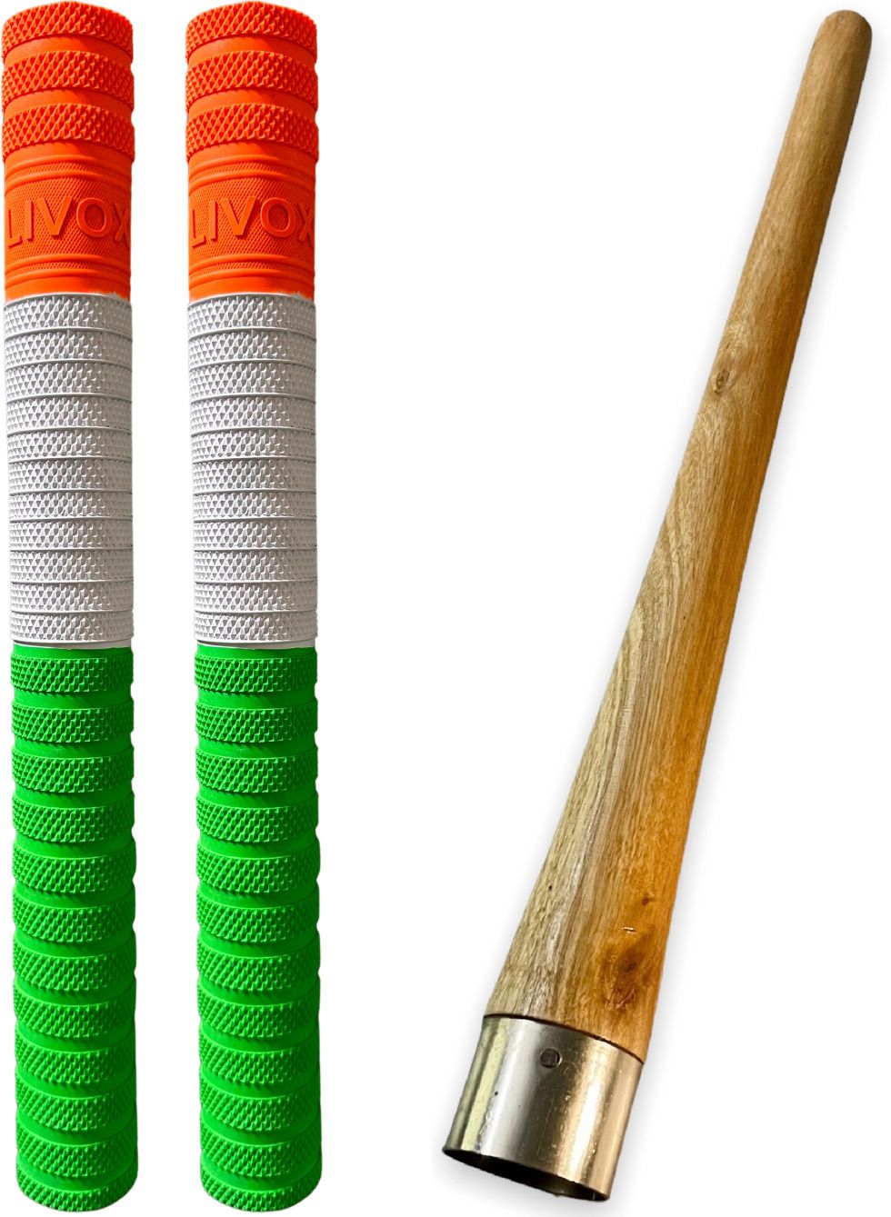 livox Comfortable Fit 2 Bat Grip With 1 Wodden Grip Cone Ultra Tacky-picture-9