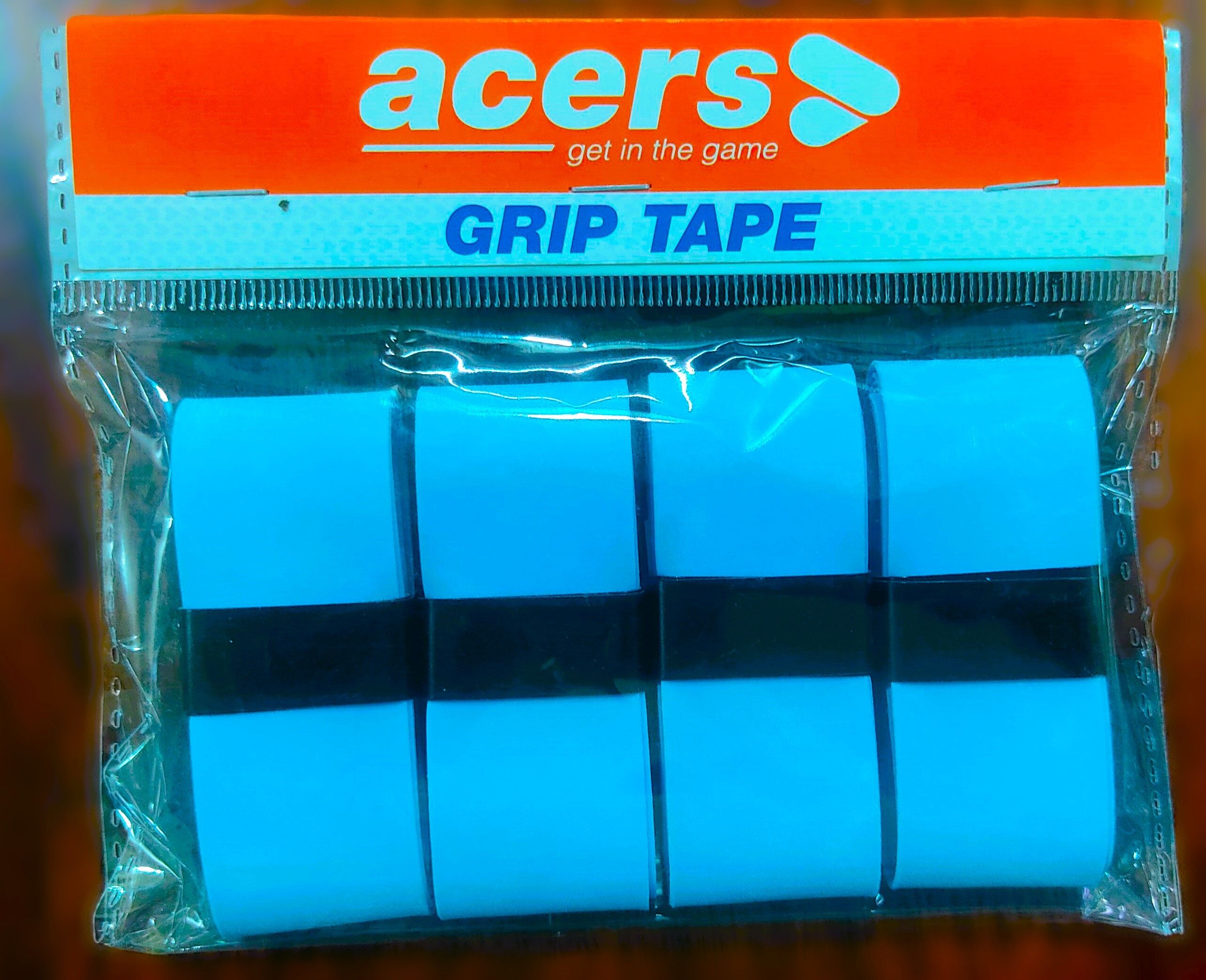 acers Pack of 4 AntiSlip Light Blue Grip for Badminton/Squash/Tennis Rackets Dry Feel-picture-41