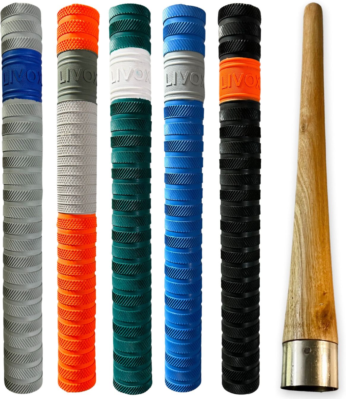 Good Comfort Thunder blade Texture Cricket Bat 5 Grips And 1 Wooden Gripper Cone Super Tacky-image-22