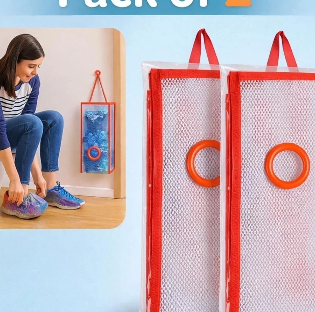Reusable Garbage Bag Holder pack of two Pack of 2 Grocery Bags-image-12
