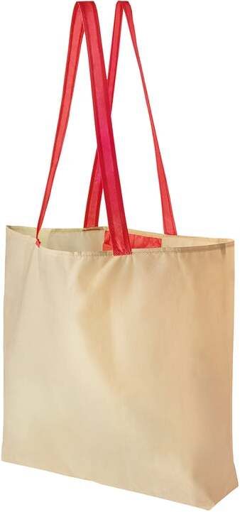 ikea PLANTERING Carrier bag, light brown/red, 45x36 cm Grocery Bag-picture-23
