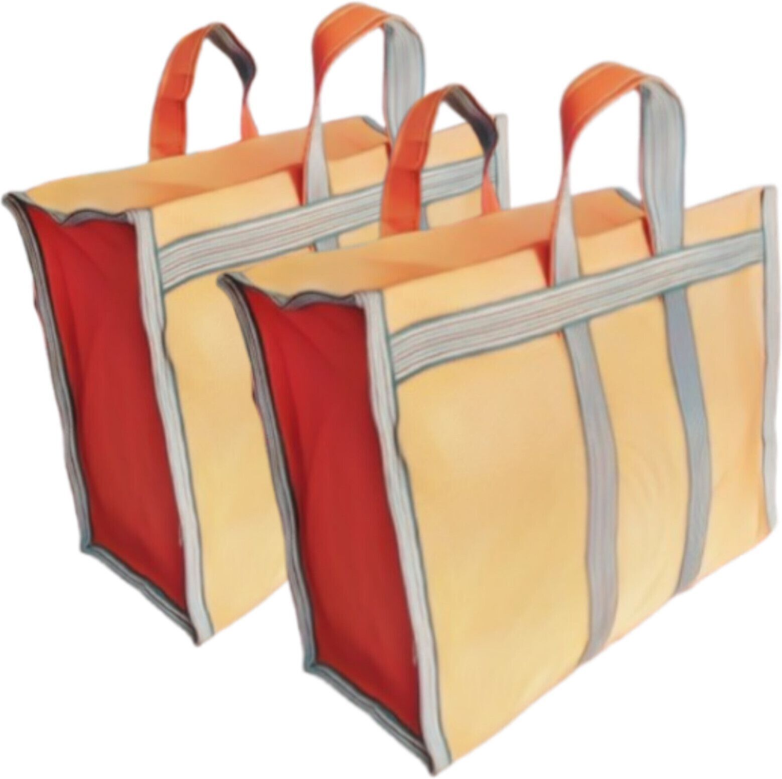 NYLON BAG WITH DOUBLE ZIP Grocery Bag-image-6