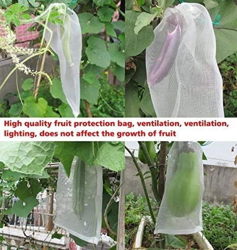 zimble Fruit Protection Fruit Net Bag Reusable Washable 6x10 inch Pack of 100 Grocery Bags-picture-11