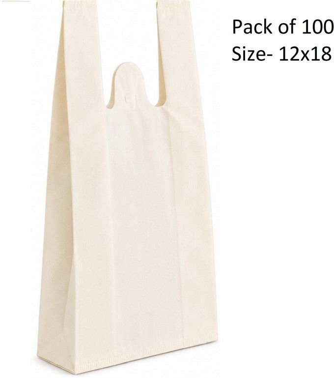 packveda NON WOVEN U CUT Size 10x14 Pack of 25 Pack of 100 Grocery Bags-picture-8