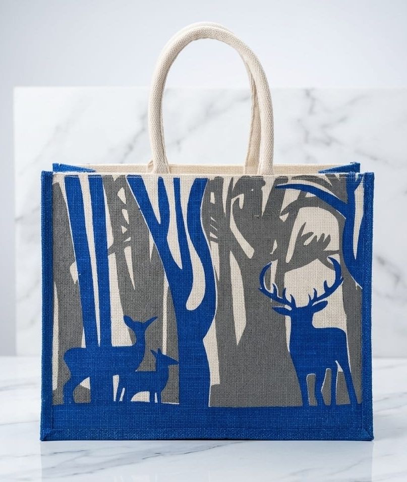 shd Jute bag Grocery Bag-picture-0
