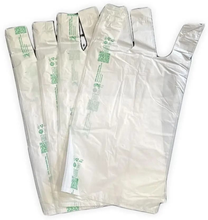 tugs SHELF LIFE 299 DAYS 500 GMS (27x30) Width 18 (4.5+4.5) Gusset Length 30 inch Pack of 12 Grocery Bags-picture-22