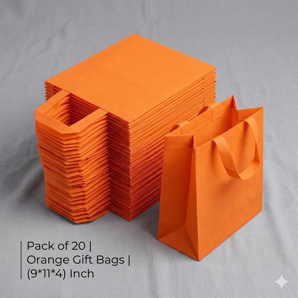 carry cloud Premium Reusable Non-Woven Shopping & Gift Bag Pack of 20 Grocery Bags-picture-35