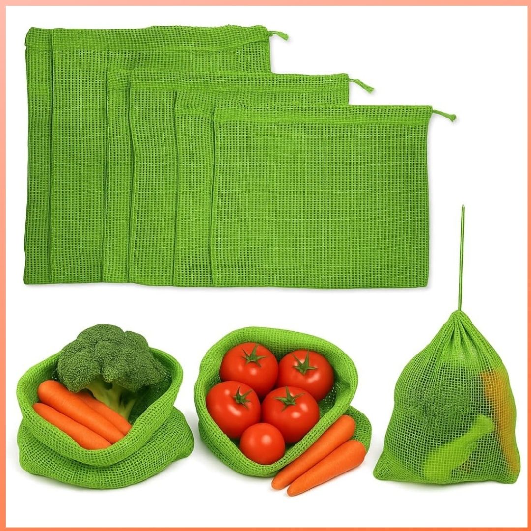 Mesh Net Multipurpose Multi-Size Kitchen Storage Bags Organizer Grocery Bag-image-45
