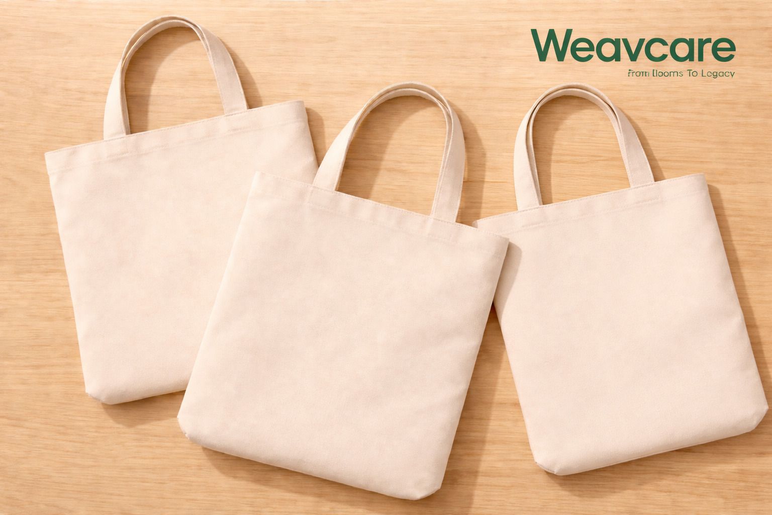 COTTON TOTE BAGS 380 GSM | SET OF 3 | SIZE 16 X 14 INCHES | GROCERY BAGS Pack of 3 Grocery Bags-image-4