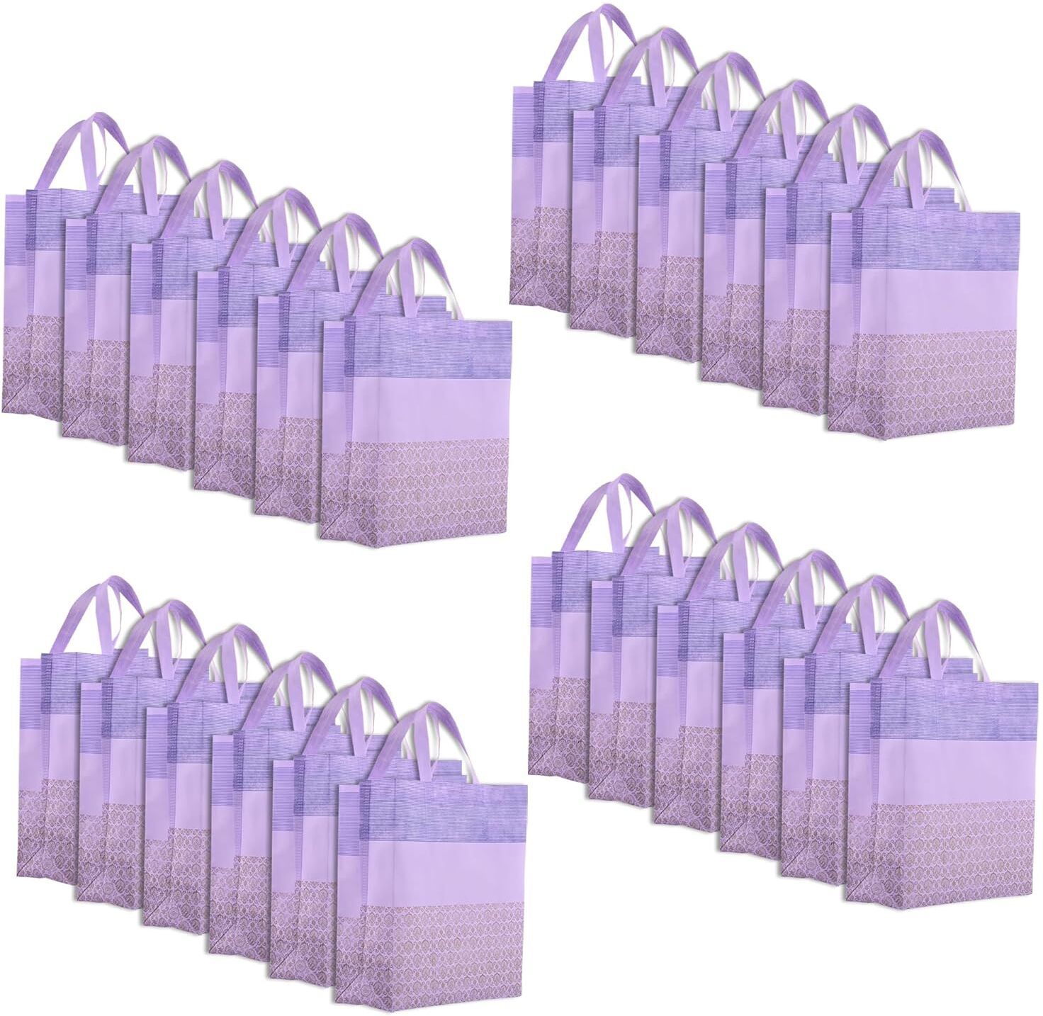 Kuber Industries Shopping Handbag | Reusable Grocery Bags Pack of 24 Grocery Bags-picture-21