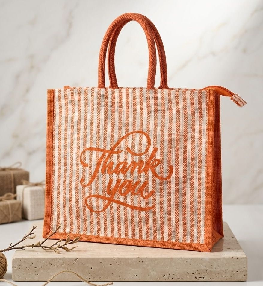 shd Jute bag Grocery Bag-picture-3