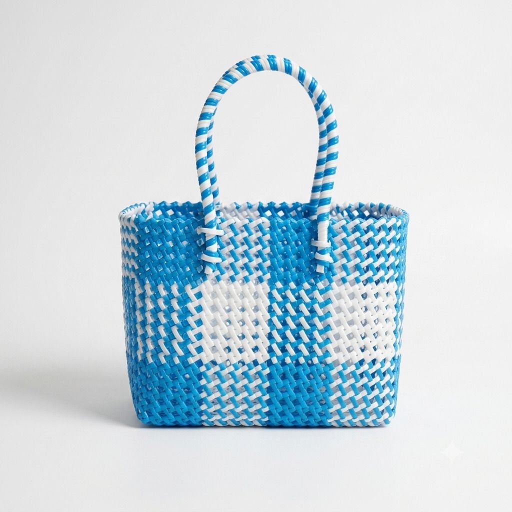 ABI WIRE BASKET V2 (S SIZE Pink, Grey color) Grocery Bag-image-42