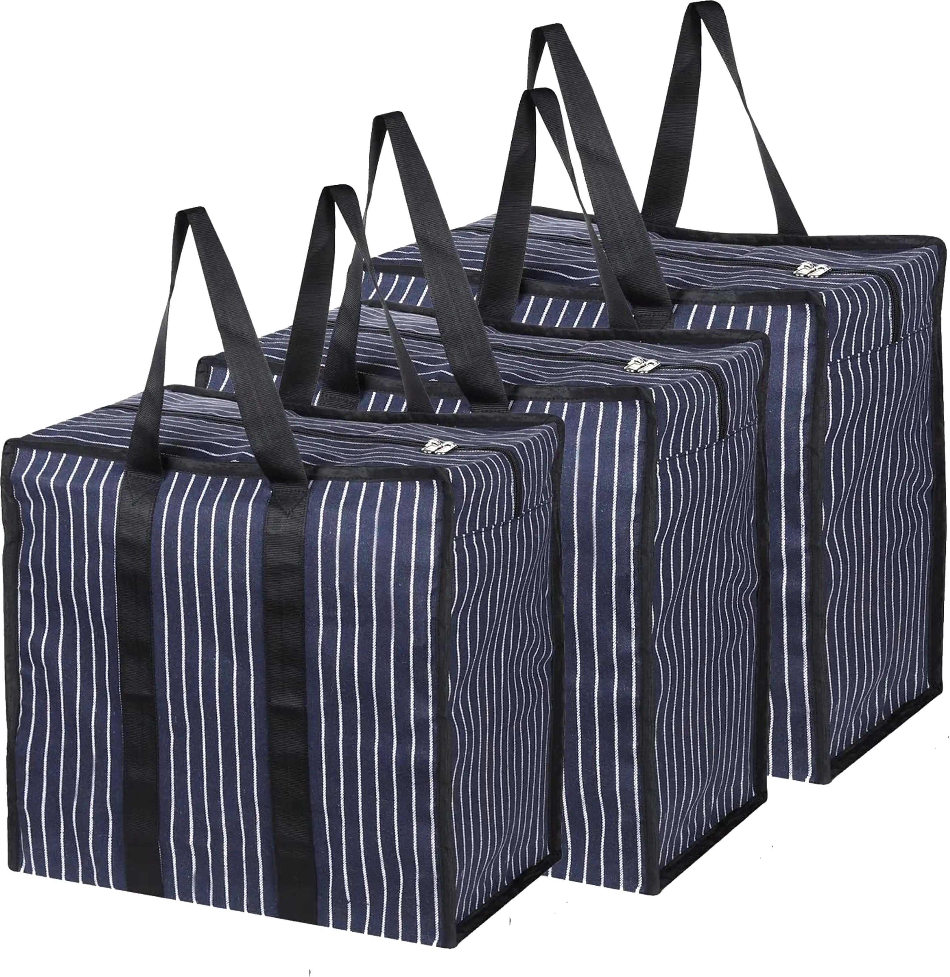 dbk choice Jambo Storage Bag (Jhola Bag | Carry Bag) Pack of 3 Grocery Bags-picture-18