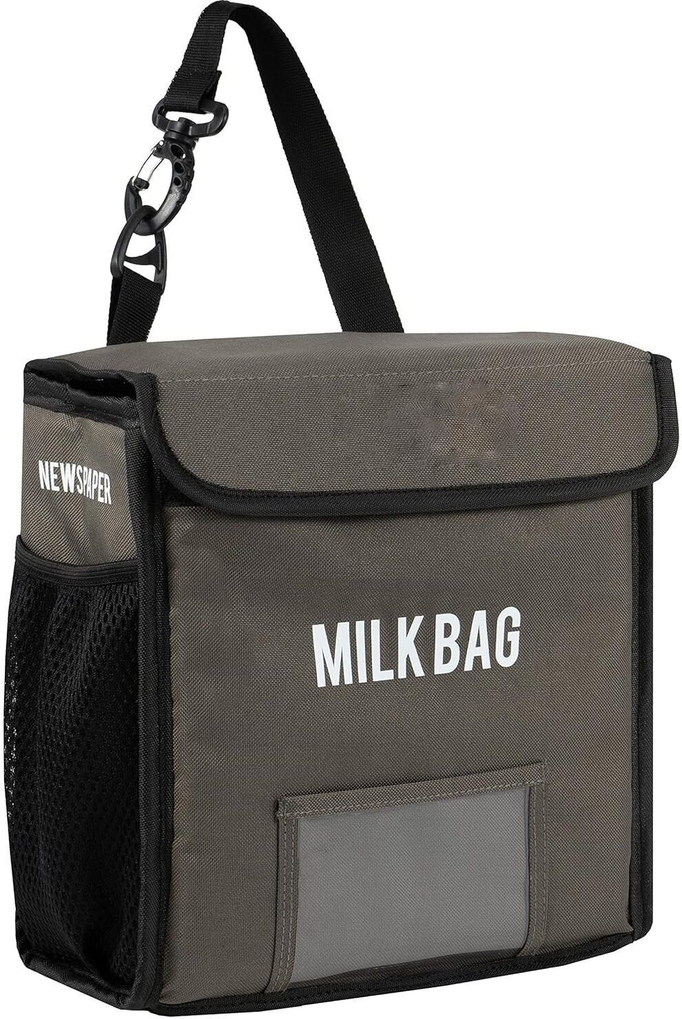 Milk Bag for Door Hanging Insulated Storage for Milk Sachets, Bottles Grocery Bag