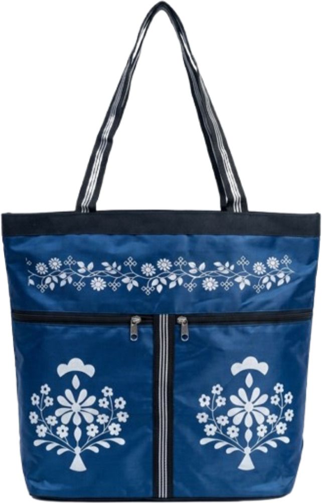 shopping bags with handles for carrying milk, fruits, Handbag Pack Of 01 Grocery Bag-image-26