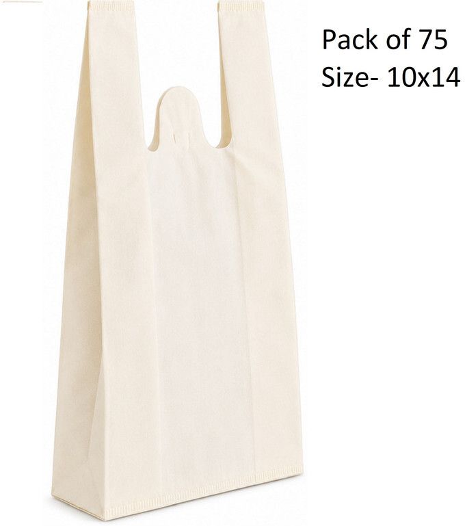 packveda NON WOVEN U CUT Size 18x20 Pack of 25 Pack of 75 Grocery Bags-picture-28