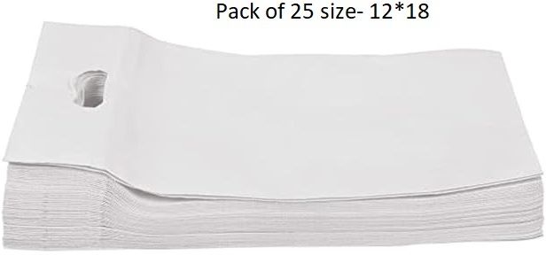 packveda NON WOVEN D CUT Size 12x18 Pack of 25 Pack of 25 Grocery Bags-picture-14