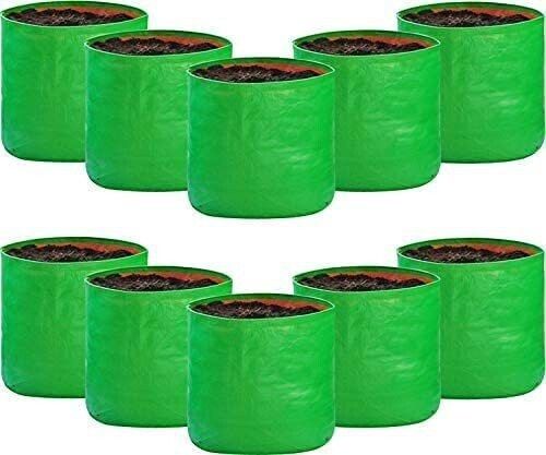Terrace gardening 12"x12" Inch (Pack of 10) 220 GSM Grow Bag