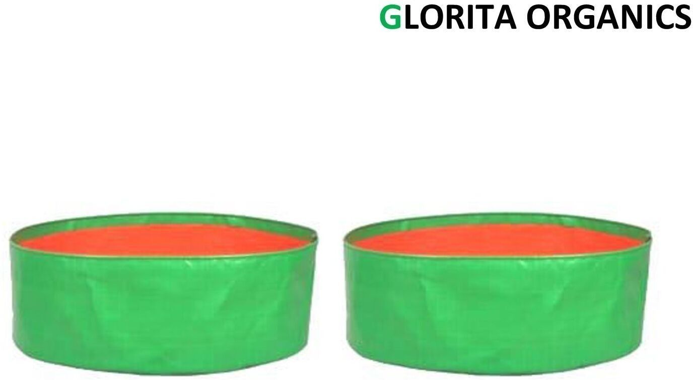 glorita organics HDPE250GSM Grow bags15*6 pack of 02 Grow Bag-picture-28