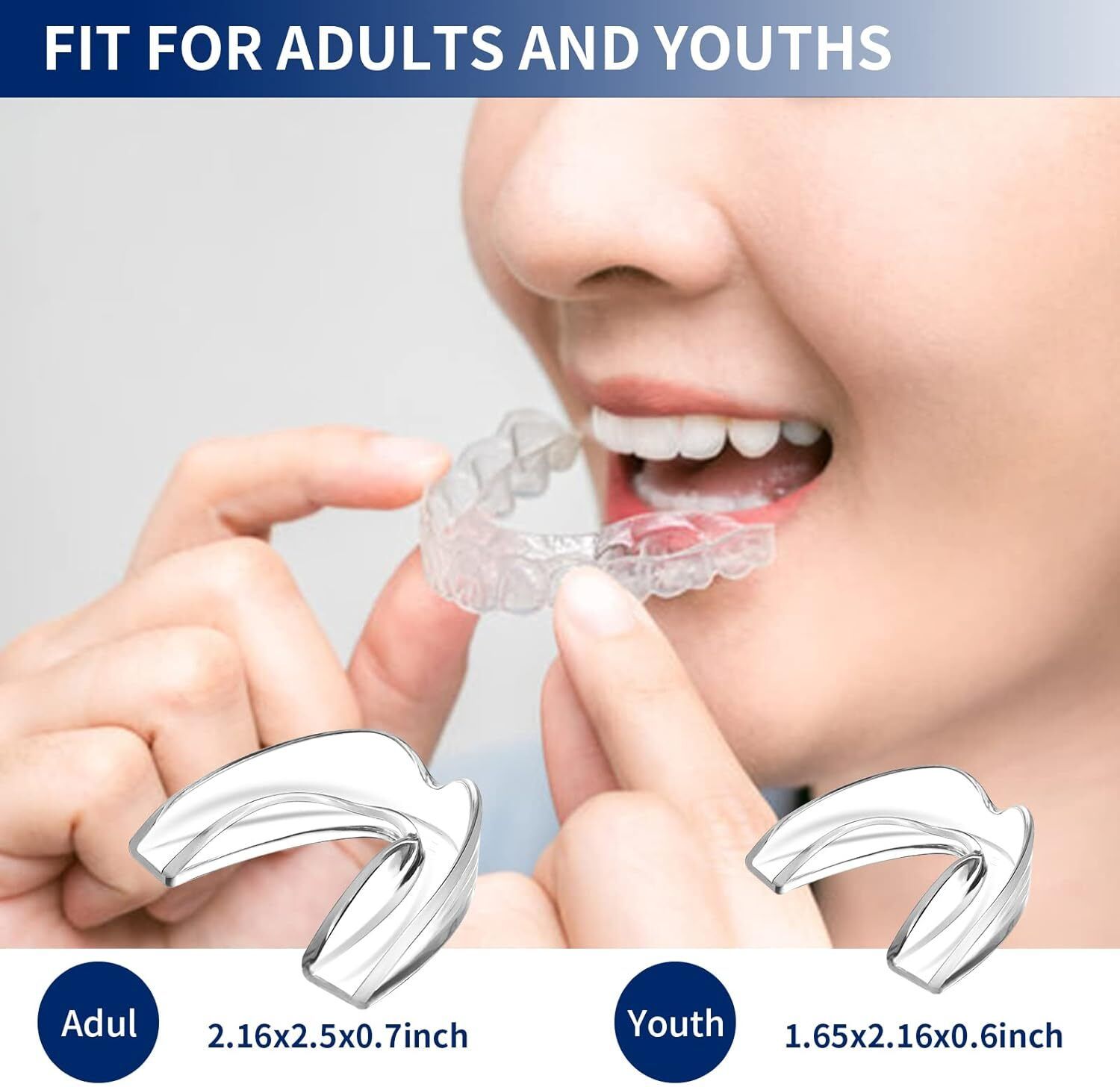 mcbazel Mouth Guard tray Teeth Protector Night Guard Mouth Trays for Boxing Mouth Guard-picture-19