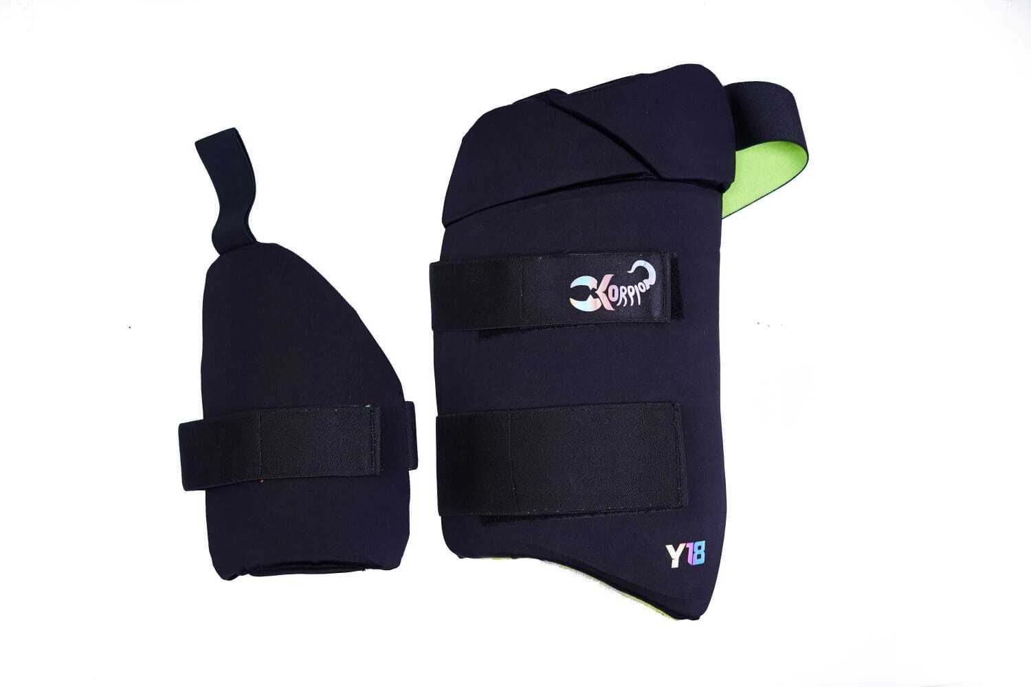 Cricket Batting Leg Guard | Lightweight Cricket Leg Pad with Ergonomic Padding Cricket Inner Thigh Guard-image-7