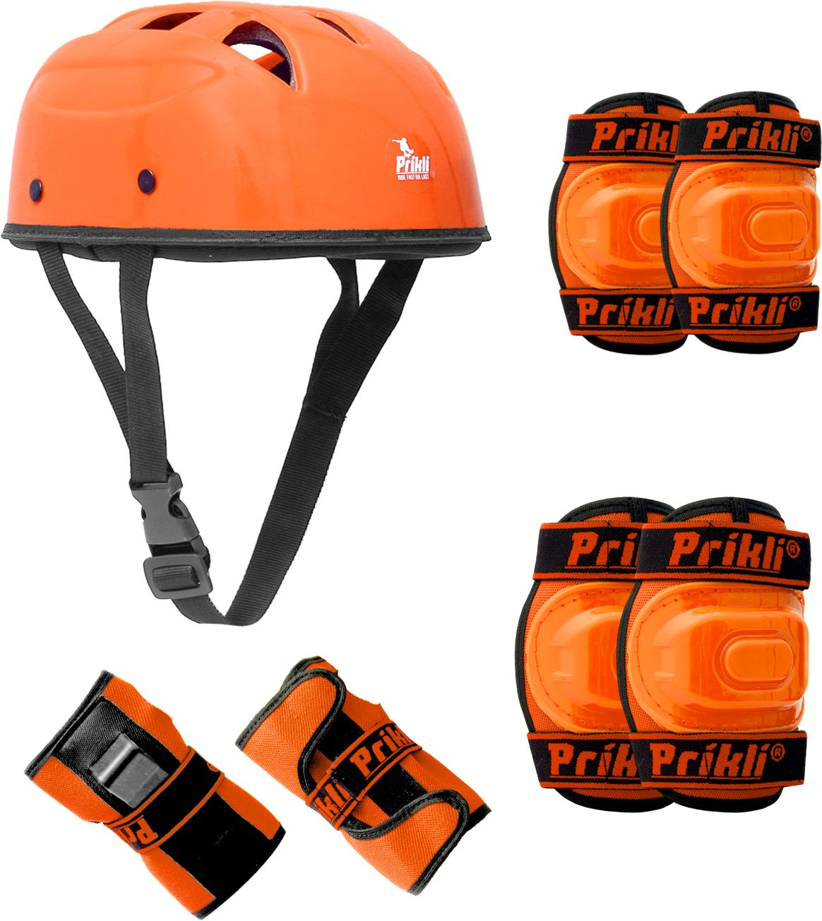 Multi sports Guard Kit Cycling Protection Set 7 in 1 Medium SIZE 11-15YEAR Kit Skating Guard Combo-image-33
