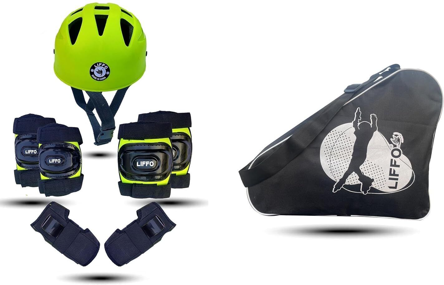 Skating Guard Set Protection kit for Age 6-14 Years with Skate Bag Skating Guard Combo-image-30