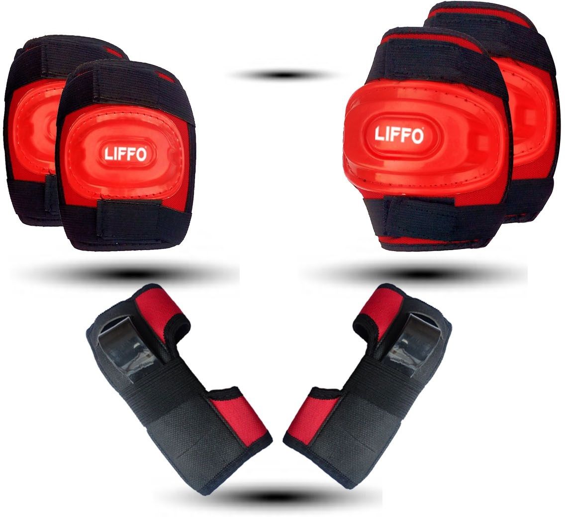 Skating Protection kit with Knee,Elbow,Wrist Guards Suitable for Kids 7-10Years Skating Guard Combo-image-39