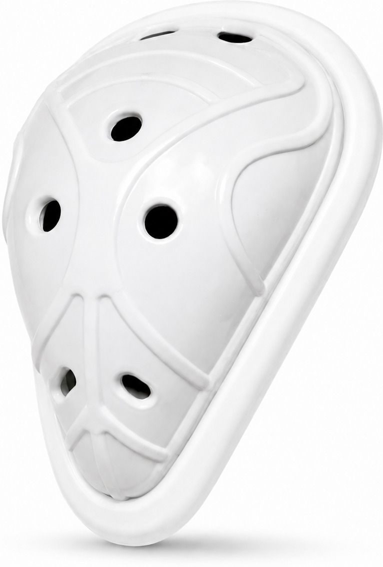 verlix White Abdominal Guard Cricket for Men|L Guard For Adult With Soft Rubber Border Abdominal Guard-picture-25