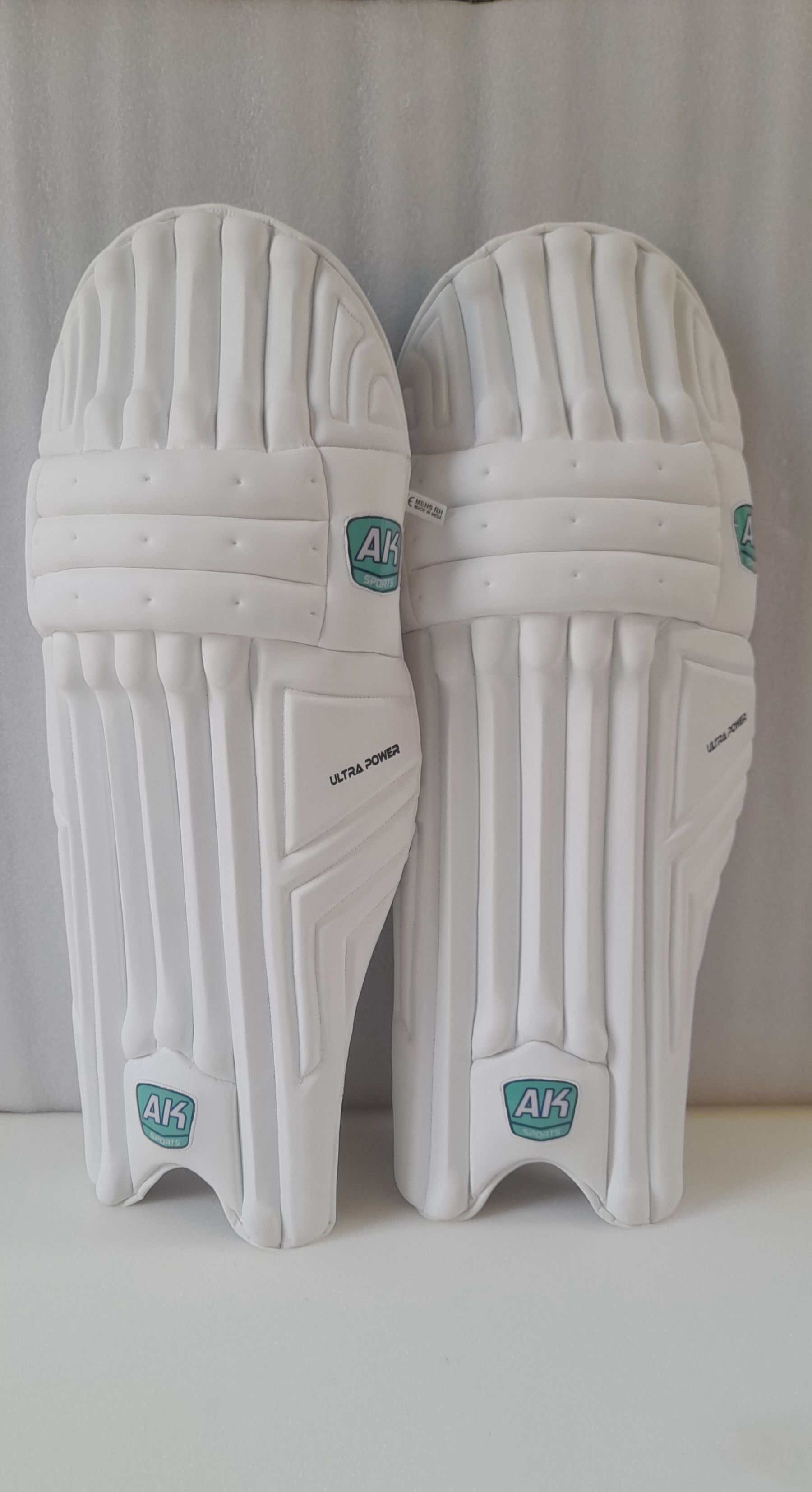 aksports AK Batting Legguard/Pads MEN'S ULTRA POWER 27 Inch (Right Hand) Cricket Guard Combo-picture-16