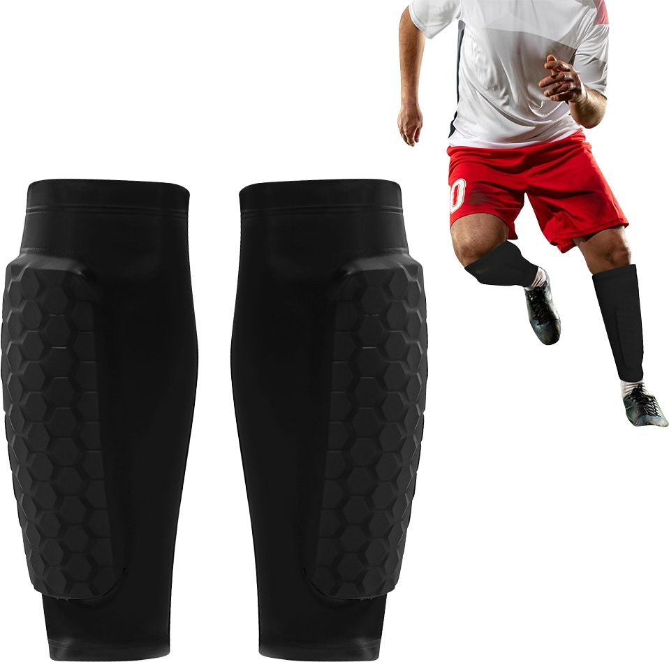 verilux Soccer Shin Guards EVA Cushioning Anti-slip for Teens Adults Size M Football Shin Guard-picture-30