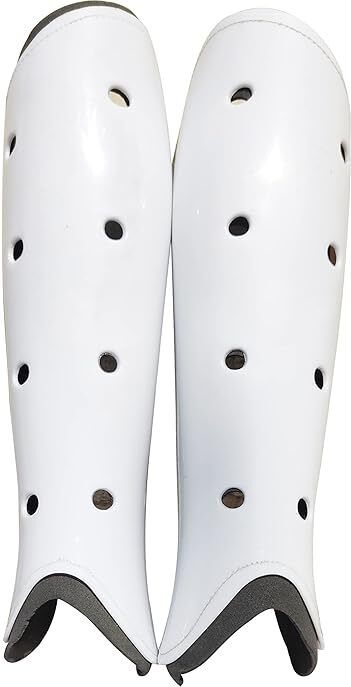 Hockey Shinguard|Men and Women | Training and Practice Hockey Shin Guard (White) Hockey Shin Guard