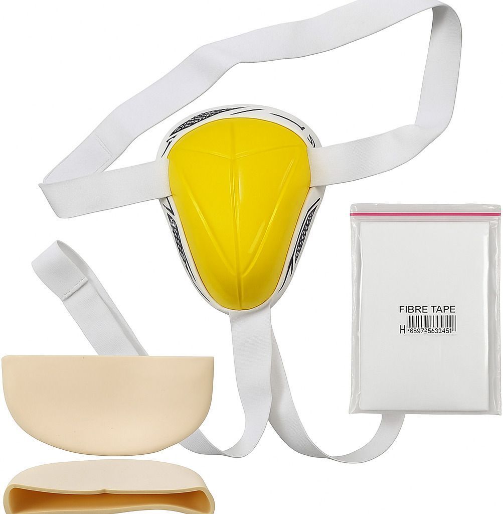 nextage Toe Guard -1 Pc , Fibre Tape - 1Pc and 1Pc Abdominal Guard-picture-17