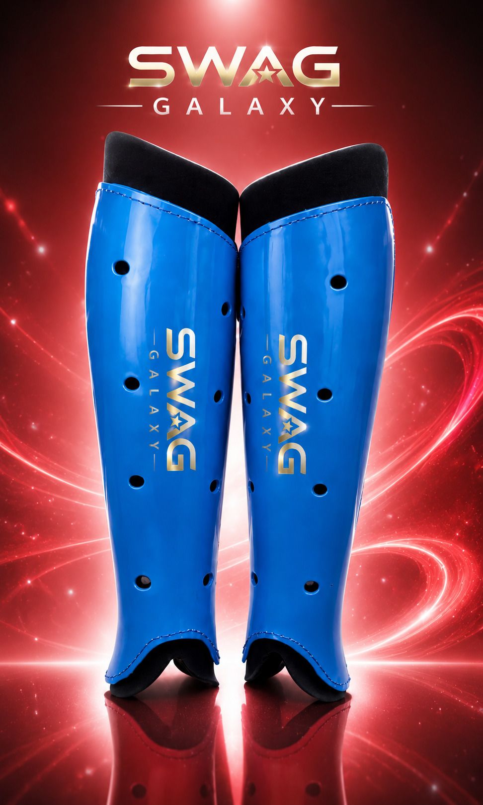 Hockey Shin Guards| Lightweight Hard Shell Leg Guard for Soccer Hockey Shin Guard-image-35