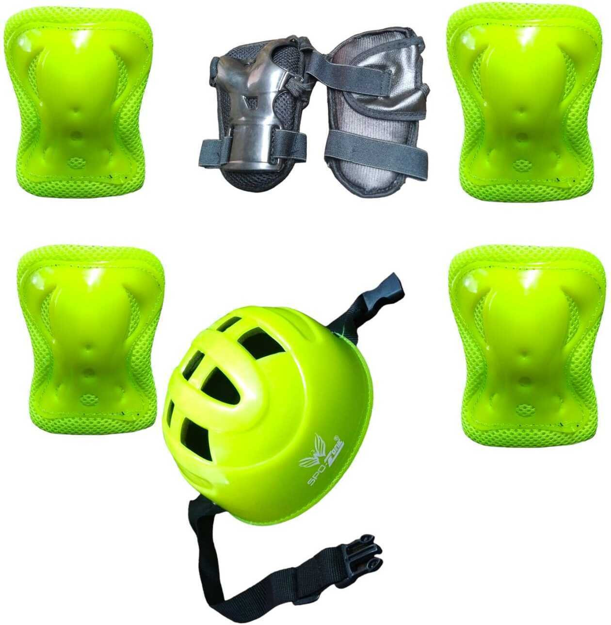 spo zone Skating & Cycling Protective Safety Kit Set 7 To 12 Year Skating Guard Combo image 1