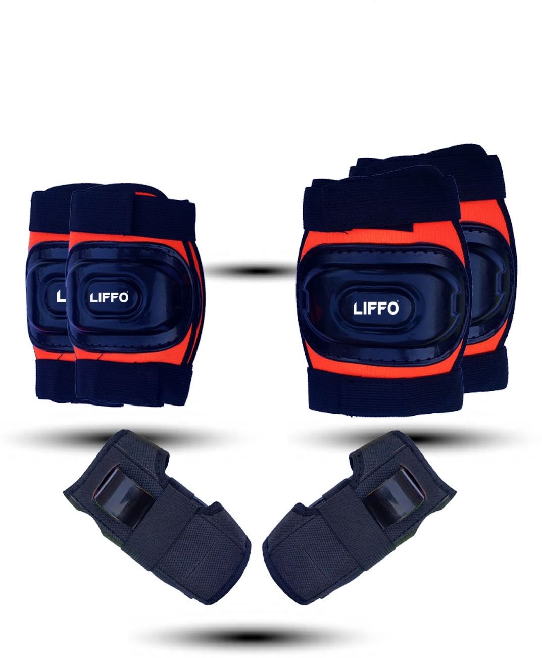 Skating Protection kit with Knee,Elbow,Wrist Guards Suitable for Kids 7-10Years Skating Guard Combo-image-38