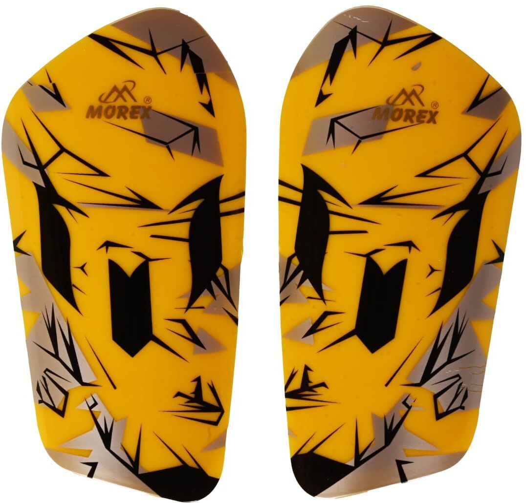 Morex Shin Guards for Football & Hockey Durable Protective Pads for Adults Hockey Shin Guard-image-8